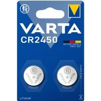 VARTA CR2450 - Knopfzellenbatterie - silber Knopfzelle