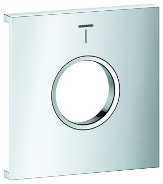 GROHE Metallplatte Grohtherm Aqua Tiles 107172, Symbol: Kopfbrause 4 chrom, 1071720000 1071720000