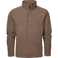 HERO by John Medoox Sweatjacke KIAN Knitted Workwear Arbeits-Fleece-Strickshirt Troyer Arbeits-Fleece-Strickshirt Troyer Funktionsqualitätfür Herren