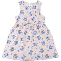 Disney Jerseykleid Lilo und Stitch Mädchen Kleid Single Jersey 100% Baumwolle