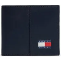 Tommy Jeans Geldbörse TJM HERITAGE LEATHER CC & COIN, Unisex Geldbeutel, Portemonnaie, Money Pocket mit Logoschriftzug