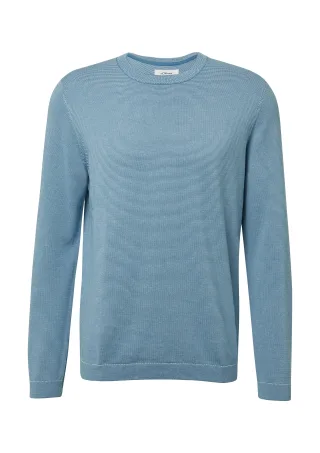 s.Oliver - Strickpullover türkis/weiß - Gr. - 3XL