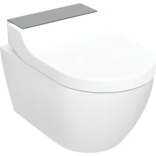 Geberit Geberit AquaClean Tuma Comfort WC-Komplettanlage Wand-WC Glas schwarz, 146290SJ1 146290SJ1
