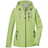 G.I.G.A. DX Softshelljacke GS 74 mit Kapuze (wasserdicht und winddicht) hellgrün Damen