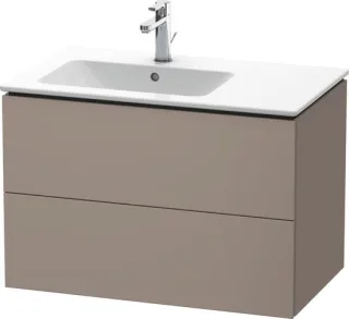 Duravit L-Cube Waschtischunterbau wandhängend Basalt Matt 820x481x550 mm - LC629104343 LC629104343