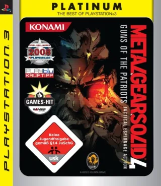 Metal Gear Solid 4: Guns of the Patriots - Platinum - [für PlayStation 3]