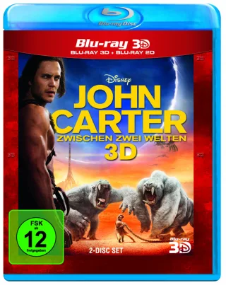 John Carter - Zwischen 2 Welten (inkl. 2D Blu-ray) [3D Blu-ray]