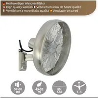 Lucci air Wandventilator Wandventilator Lucci AIR BK 410mm, 40,00 cm Durchmesser, schwenkbar, 50 Watt, 3 Geschwindigkeitsstufen
