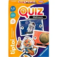 Ravensburger Spiel tiptoi® Quiz Weltraum, Reisespiel, Made in Europe