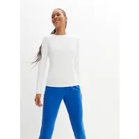 bonprix Langarmshirt eng anliegende Passform, lange Ärmel, Basic-Shirt
