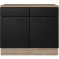 Flex-Well Unterschrank Capri (1-St) (B x H x T) 100 x 85 x 60 cm, für viel Stauraum
