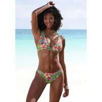 LASCANA Bikini-Hose Malia in knapper Brasilien-Form mit tropischem Print