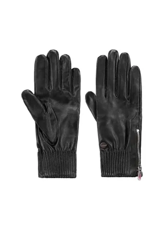Barts - Lederhandschuhe für Damen Schwarz - Gr. - S