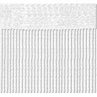 Bestlivings Fadenvorhang (1 St), Stangendurchzug, halbtransparent, Fadengardine mit Stangendurchzug 90x240cm (BxL), Insektenschutz