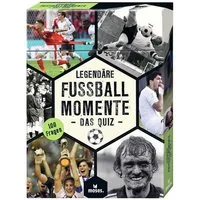 Moses. Verlag Spiel Fußball Quizspiel 50 Karten legendäre Momente für Fans ab 14