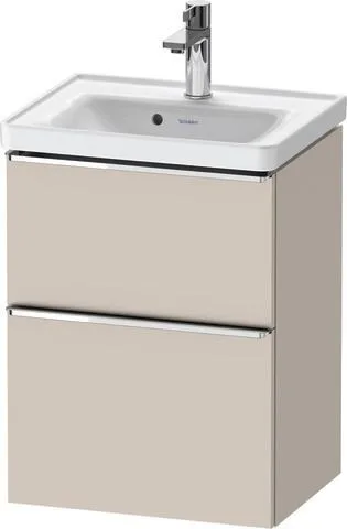 Duravit D-Neo Waschtischunterbau wandhängend Taupe Matt 484x372x625 mm - DE4350010910000 DE4350010910000