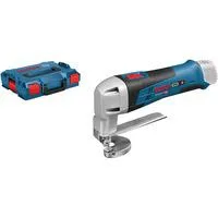 Akku-Blechschere GSC 12V-13 Professional solo, 12Volt blau/schwarz, ohne Akku und Ladegerät, in L-BOXX