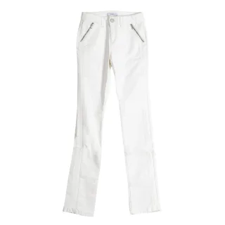 Lange gerade geschnittene Hose mit Saum AJEA10-A354 woman
