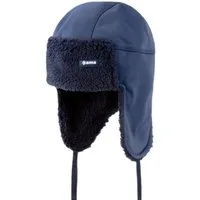 kama Ohrenmütze Wintermütze (Ohrenmütze) AW65 Lapon Soft Shell (winddicht) - navyblau