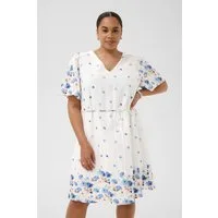 KAFFE Curve Blusenkleid Kleid KCrosa Große Größen