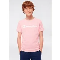 Champion T-Shirt SPORTWEAR T-SHIRT Standard Fit Kurzarm, für Kinder, aus Baumwolle, Standard Fit