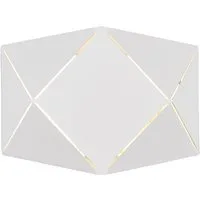 TRIO Leuchten LED Wandleuchte Zandor, LED fest integriert, Warmweiß, LED Wandlampe mit up-and-down Beleuchtung, 700 Lumen, 3000Kelvin