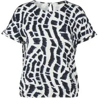 FRAPP Kurzarmshirt (1-tlg) Große Größen