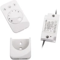 SO-TECH® Lichtschalter LED Emotion Steuerung 1-Kanal Starterset für Groove Aufhänge, stufenlose Verstellung inkl. Fernbedienung für 15 und 30 W L