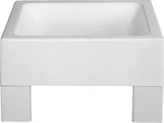KWC Aquarotter Fußwanne, SIRIUS, MIRANIT, 570x320x570 mm, Eckfüße, 2000101335 2000101335