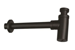 Neuesbad Serie 600 Design-Siphon, schwarz matt, für alle Waschtische NB1NHC_B31K1