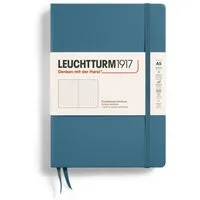 Leuchtturm1917 Notizbuch Medium A5 Hardcover Stone Blue Dotted