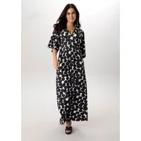 Aniston SELECTED Maxikleid mit weiten, 3/4-langen Ärmeln - NEUE KOLLKETION