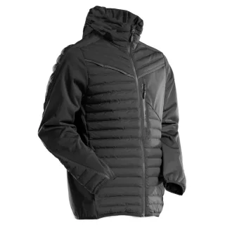 MASCOT Herren Jacke mit Kapuze CUSTOMIZED Schwarz 4XL - 22215-607-09-4XL