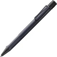 LAMY Kugelschreiber LAMY Safari Kugelschreiber 2E2 STEEL Schwarz Stärke M M16 Schreibfarbe