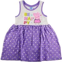 Peppa Pig Sommerkleid Peppa Wutz Mädchen Kinder Kleid Sommerkleid Gr. 92 bis 116, Baumwolle