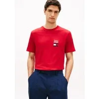 Tommy Hilfiger T-Shirt BRAND LOVE TEXT STACK Regular fit mit Rundhalsausschnitt