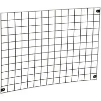 en.casa Fotohalter, »Sæby« Wandgitter Metall 75 x 55 cm Schwarz