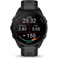 Garmin Forerunner 165 GPS-Smartwatch schwarz/schiefergrau Smartwatch