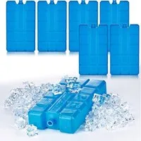 BigDean Kühlakku 6x Kühlakkus je 200ml 12h Kühlung für Kühltasche & Kühlbox Made i, Natürliche Kühlflüssigkeit, Robustes HDPE-Kunststoffgehäuse.