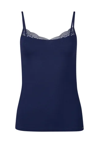 SKINY - Skiny Damen Spaghettishirt Classicotton fading night - Gr. - 42