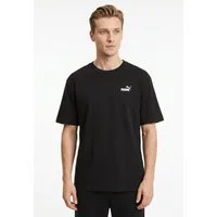 PUMA T-Shirt ESS RELAXED SMALL NO. 1 LOGO TEE Kurzarm, sportlicher Stil, Rundhalsausschnitt