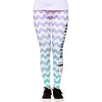 cosey Leggings Bedruckte Bunte Lama-Leggings/Tights Tier (Einheitsgröße XS-L) No Prob-Lama