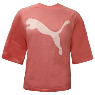 Puma Fusion – Rosafarbenes Crop-Top für Damen