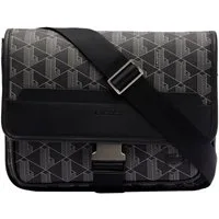 Lacoste Umhängetasche The Blend Messenger - Umhängetasche L 29 cm (monogram noir gris)