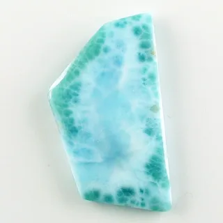44,90 ct Larimar Edelstein – Natürlicher unbehandelter Heilstein aus der Karibik