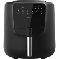 Heißluftfritteuse CecoFry Rain schwarz, 1.550 Watt, Korb 5,5 Liter, Öldosierer