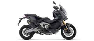 Sport Auspuff Arrow Race-Tech BLACK "long Version" Honda X-ADV 750 Bj.2025-2026 EURO5+ /+ABE