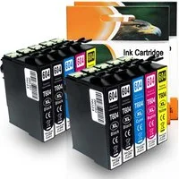 D&C D&C 604XL Tinten-Set 10er Set für Epson Expression Home XP-4200 Series Tintenpatrone
