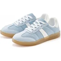 LASCANA Schnürschuh, Halbschuh, Freizeitschuh Sneaker mit angesagter Sohle VEGAN