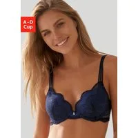 LASCANA Push-up-BH Kira mit extravagantem Bänderdetail an den Trägern, Dessous